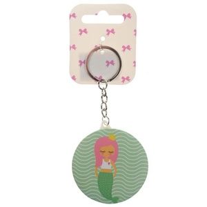 Miso Mermaid Mirrored Key Ring